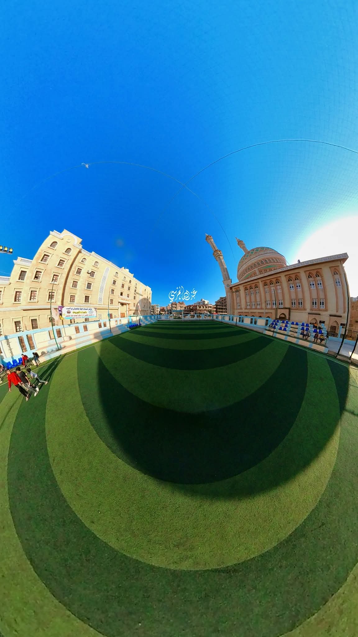 المحكمة والملعب ومسجد المحطه